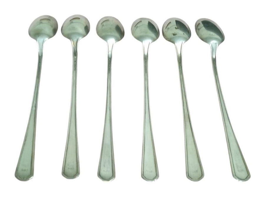 International Silver Avon Pattern Iced Tea Spoons Set Of 6 Vintage Collectible