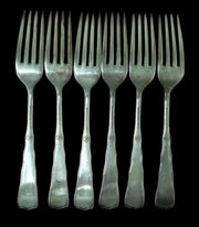 International Silver Rogers Bros Siren Pattern Forks Set Of 6 Vintage