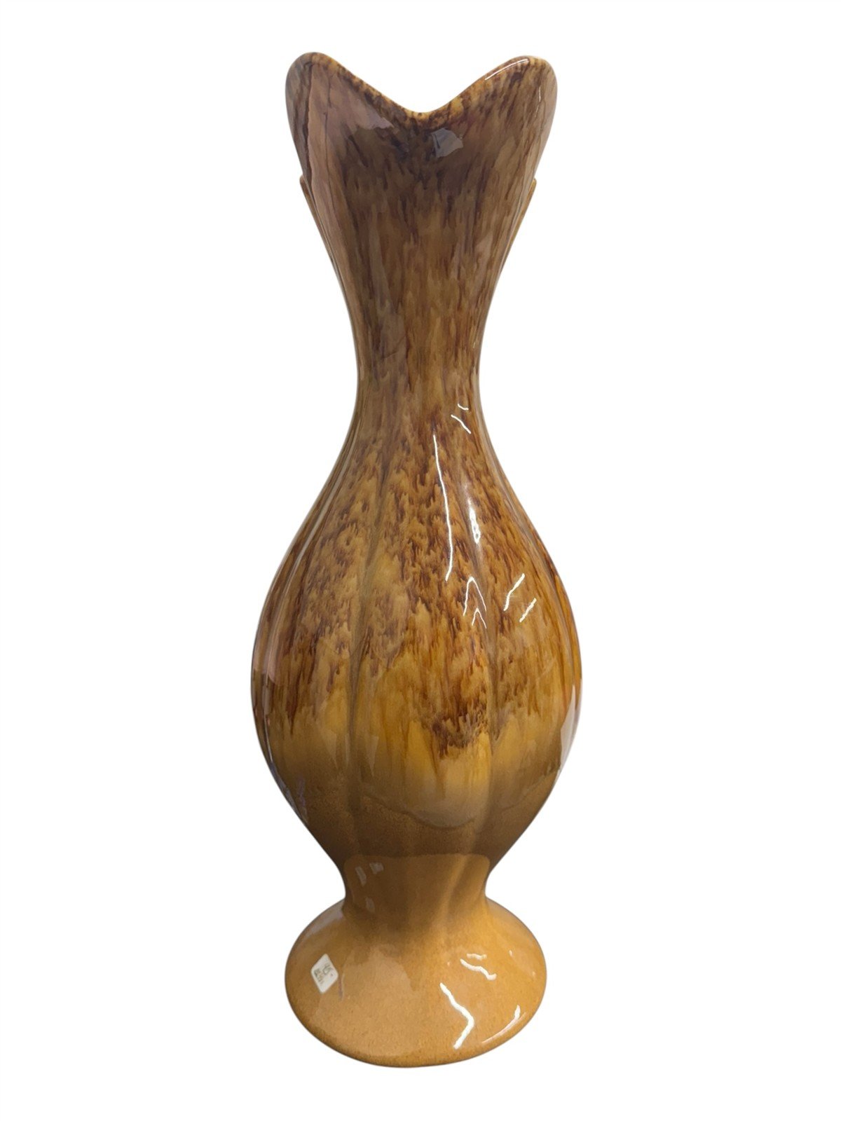 Vase Royal Haeger Vintage Mid-Century Ceramic Art 18" Brown USA
