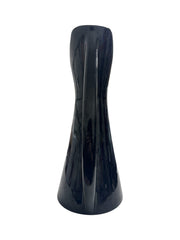 Vase Royal Haeger Vintage Black Glazed/White Lava Mid Century Modern Pitcher