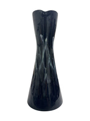 Vase Royal Haeger Vintage Black Glazed/White Lava Mid Century Modern Pitcher