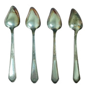 International Silver Holmes & Edwards Fruit Spoons Romance Pattern Set Of 4