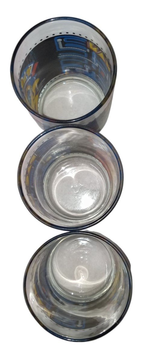 Pac-Man Arby's Collector Series Glasses Set Of 3 Retro Collectible Nostalgic