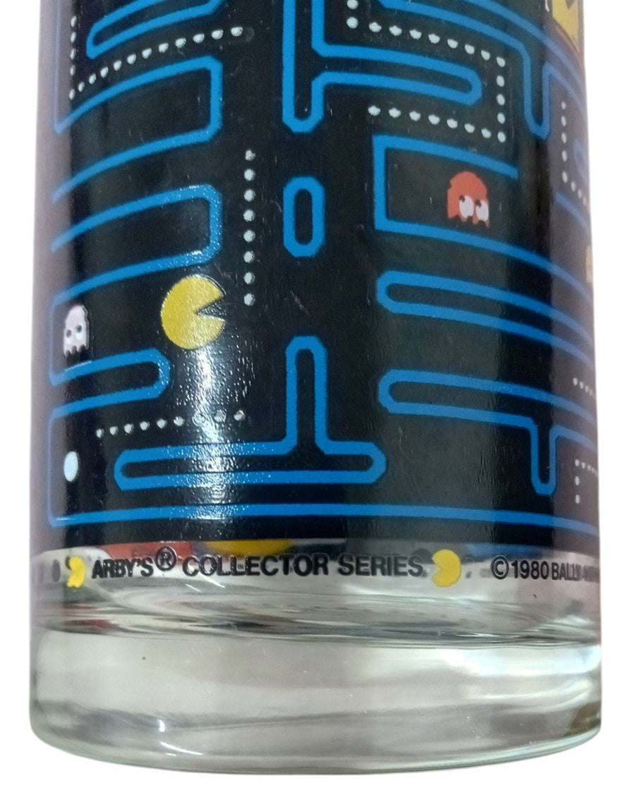Pac-Man Arby's Collector Series Glasses Set Of 3 Retro Collectible Nostalgic
