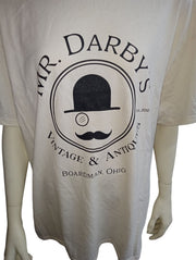 Mr.Darby's Vintage & Antiques Shirt White Unisex Clothing Ohio Local Business