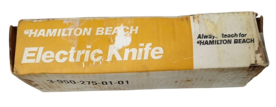 Hamilton Beach Electric Knife With Box Vintage Collectible Nostalgic Kitchenware