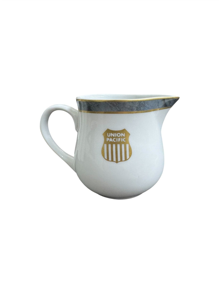 Union Pacific Vintage Creamer Sugar Bowl Salt and Pepper Shakers Set of 4 Pieces