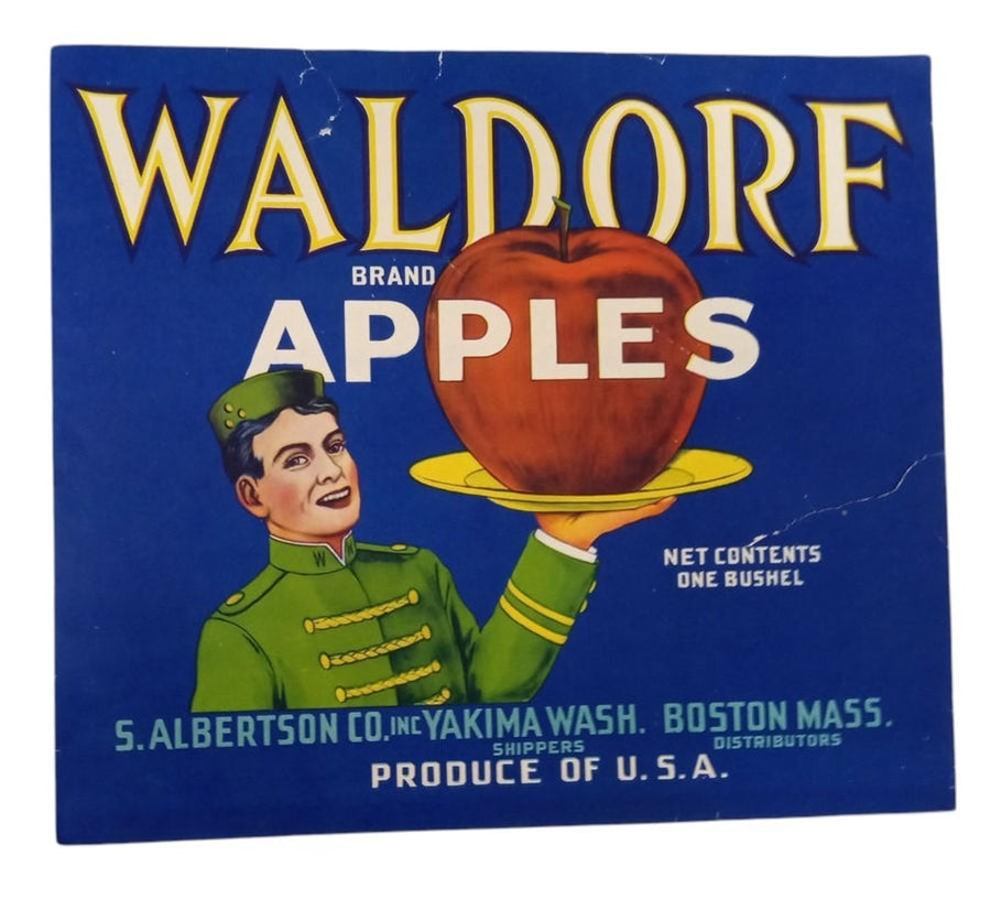 Yakima Washington Apple Crate Labels 9x11 Set Of 7 Vintage Nostalgic