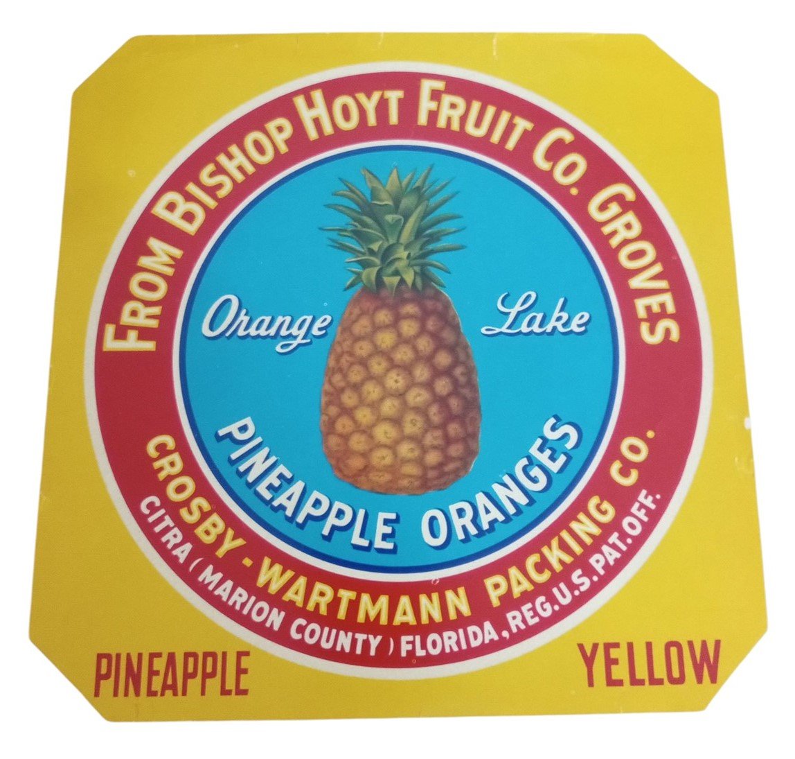 Fruit/Produce Crate Labels Set Of 7 Vintage Collectible Nostalgic 1960s