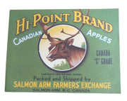 Fruit/Produce Crate Labels Set Of 7 Vintage Collectible Nostalgic 1960s