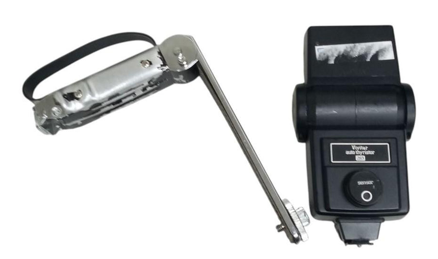 Vivitar 283 Flash Bulb & Flash Bracket Camera Accessories Vintage Collectible
