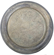 Silver Platter & Teapot Set With Tray, Creamer, and Sugar Bowl With Lid