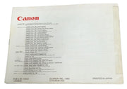 Canon T50 Camera With Accessories Retro Collectible Photography 1980s
