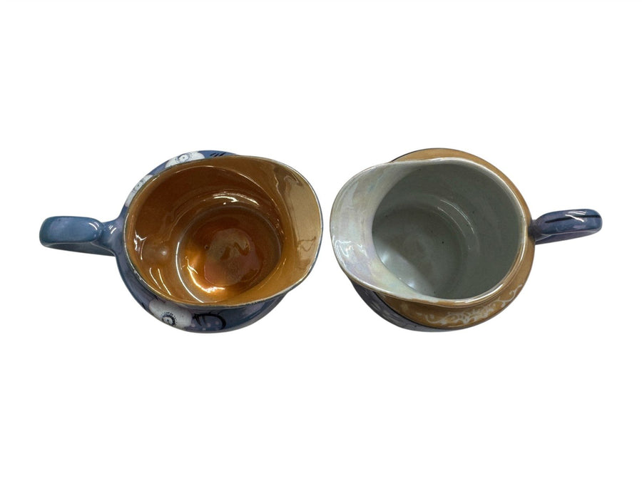 Japanese Vintage Tea Set Takito TT Company Lustreware Set of 22 Pieces