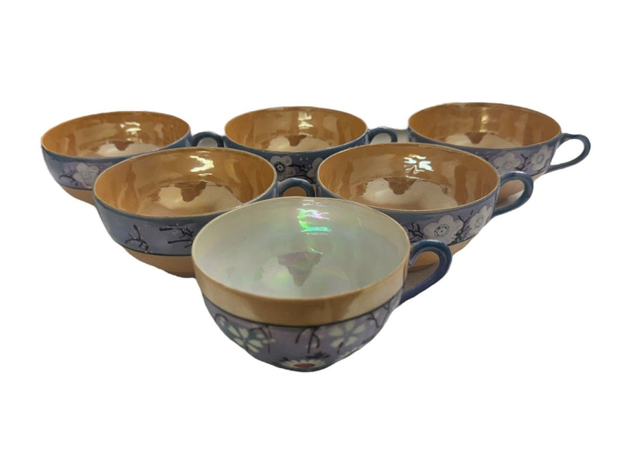 Japanese Vintage Tea Set Takito TT Company Lustreware Set of 22 Pieces