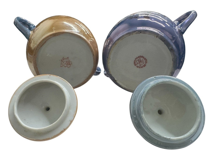 Japanese Vintage Tea Set Takito TT Company Lustreware Set of 22 Pieces