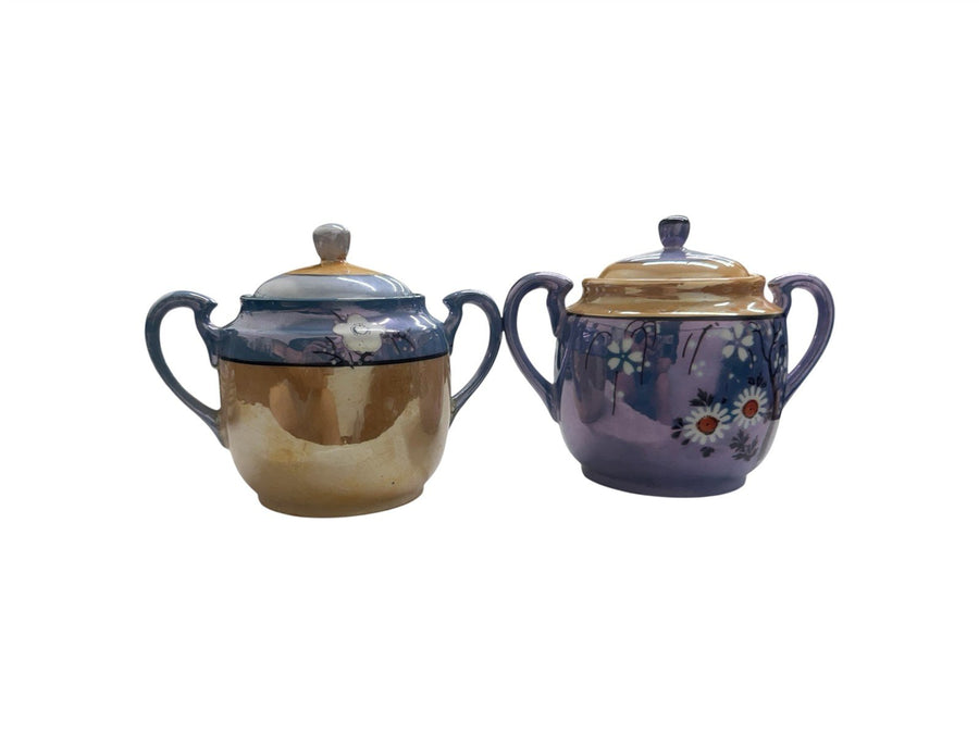 Japanese Vintage Tea Set Takito TT Company Lustreware Set of 22 Pieces
