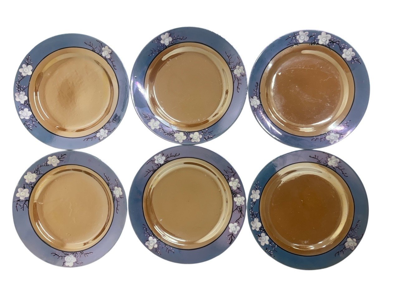 Japanese Vintage Tea Set Takito TT Company Lustreware Set of 22 Pieces