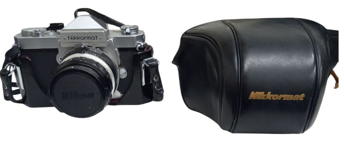 Nikon Nikkormat 52 mm Camera Photography Vintage Collectible Nostalgic