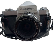 Nikon Nikkormat 52 mm Camera Photography Vintage Collectible Nostalgic