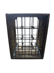 Milk Crate Vintage Wood Petersburg Creamery Petersburg Ohio 12 Bottle Slots