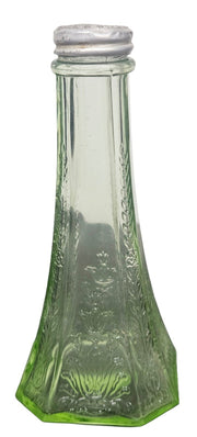 Anchor Hocking Vintage Green Vaseline "Princess" Single Shaker