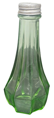 Hazel Atlas Vintage Lemon Lime Vaseline Glass Single Shaker