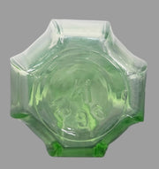 Hazel Atlas Vintage Lemon Lime Vaseline Glass Single Shaker