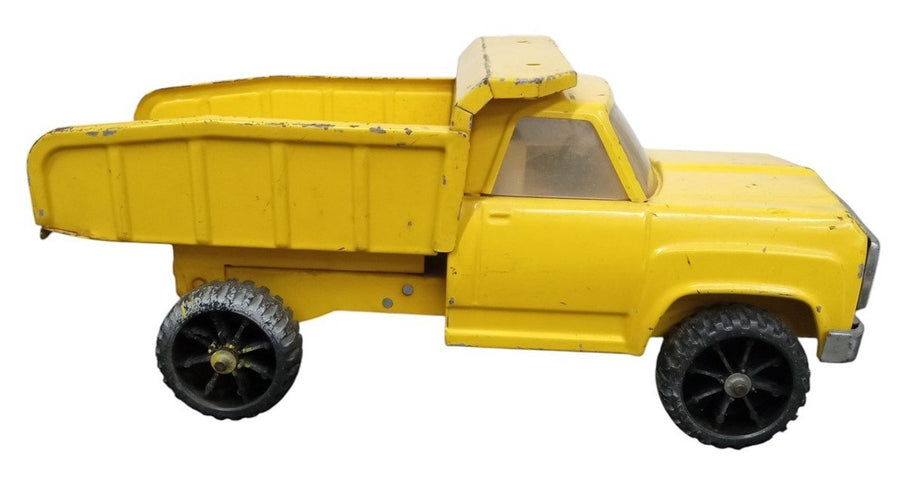 Tonka Yellow Dump Truck Construction Toy Vintage Retro Collectible Nostalgic