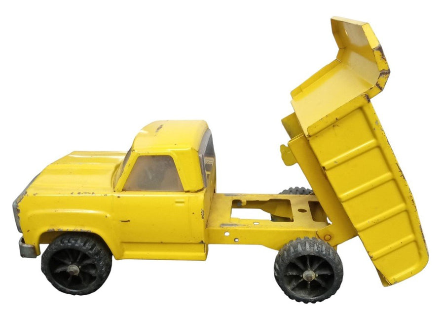 Tonka Yellow Dump Truck Construction Toy Vintage Retro Collectible Nostalgic