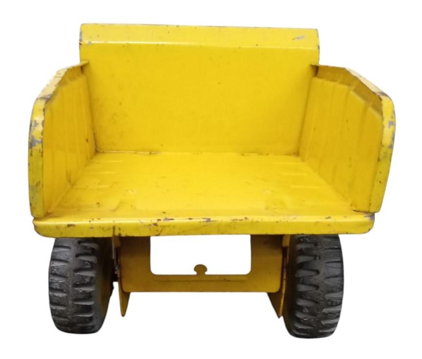 Tonka Yellow Dump Truck Construction Toy Vintage Retro Collectible Nostalgic
