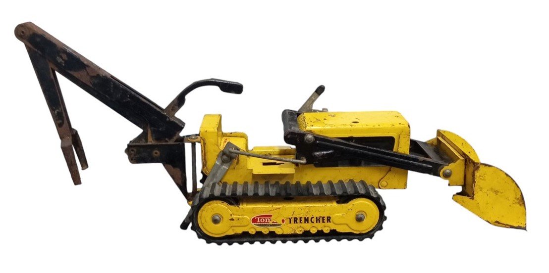 Tonka Trencher Construction Vehicle Toy Vintage Collectible Nostalgic 1960s