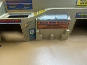 Hotwheels Mattel Construction Site Folding Playset Cars Vintage 1970's Sto & Go