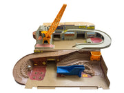 Hotwheels Mattel Construction Site Folding Playset Cars Vintage 1970's Sto & Go