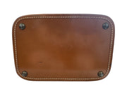 Belber Neolite Vintage Brown Train Luggage Hard Case Mid Century Made in USA