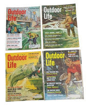 Magazines Outdoor Life 1960s Set Of 4 Vintage Collectible Nostalgic Hunting
