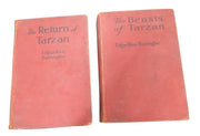 Tarzan Books 1910s Edgar Rice Burroughs Antique Collectible Literature