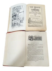 Tarzan Books 1910s Edgar Rice Burroughs Antique Collectible Literature