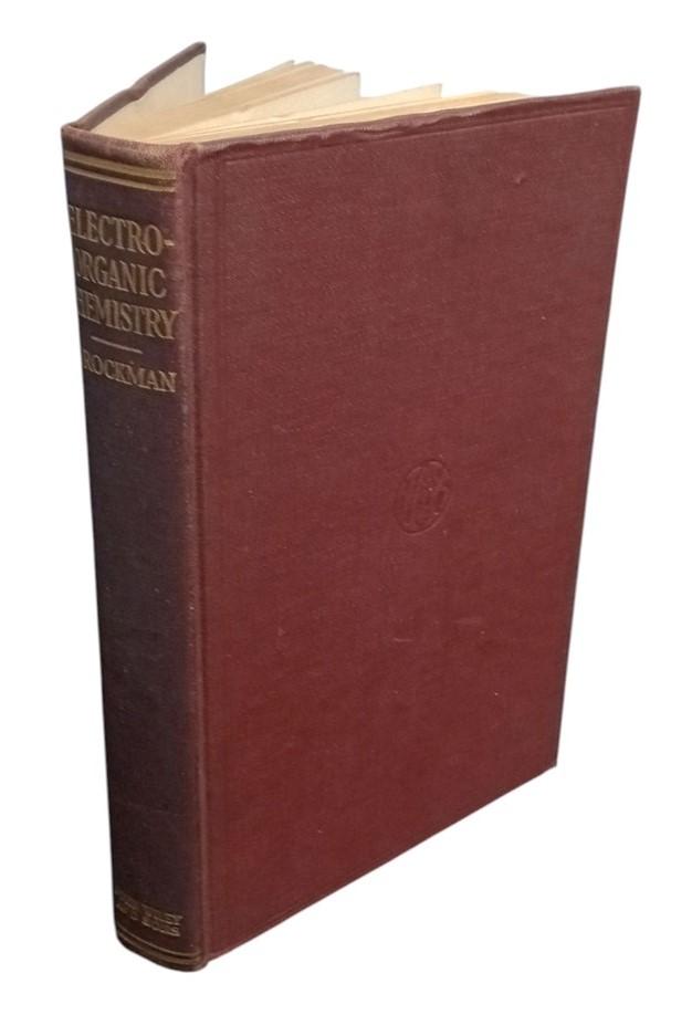 Book Electro-Organic Chemistry 1926 Antique Collectible Textbook Educational