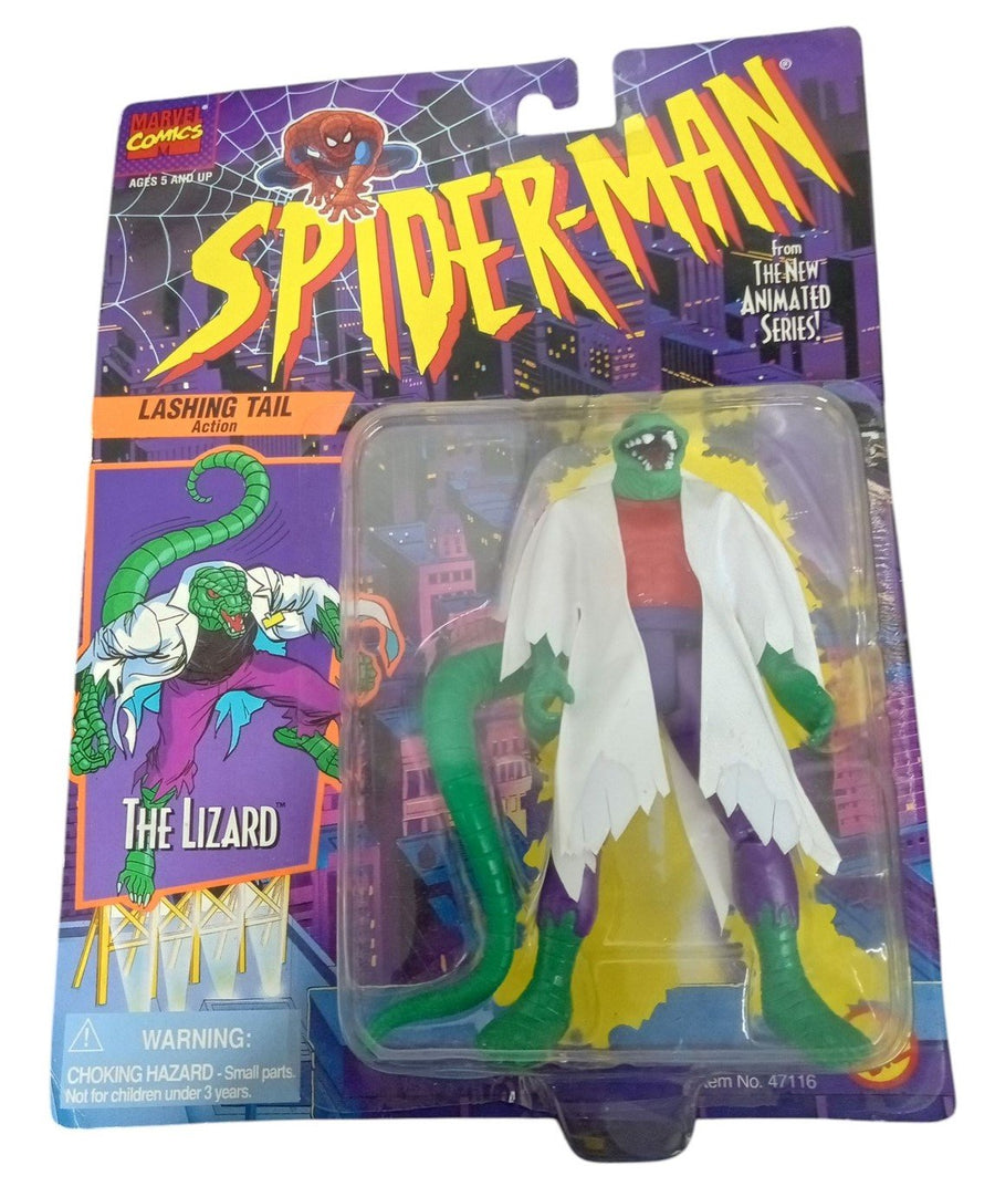 Marvel Spider-Man The Lizard Action Figure Toy Retro Collectible Nostalgic