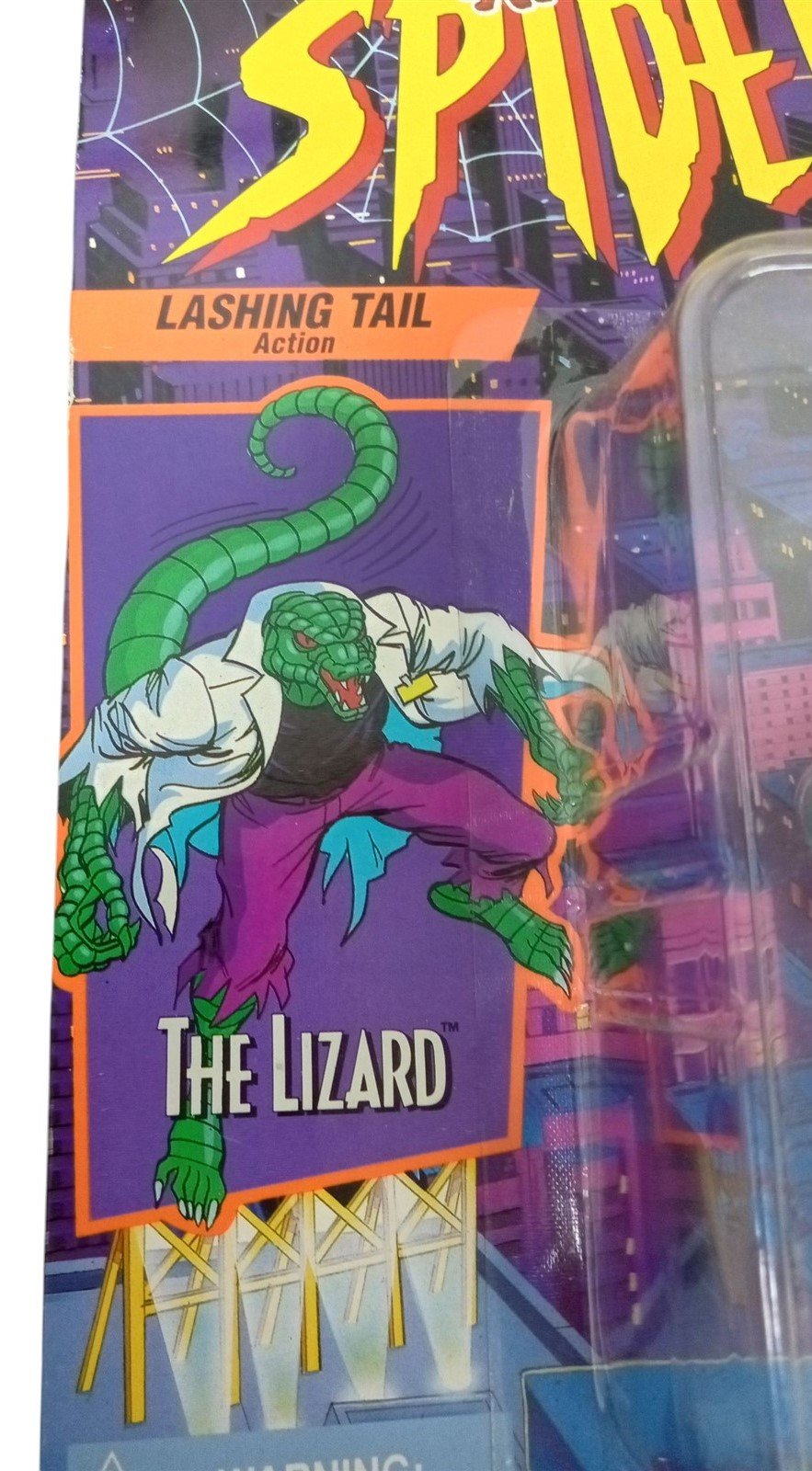 Marvel Spider-Man The Lizard Action Figure Toy Retro Collectible Nostalgic