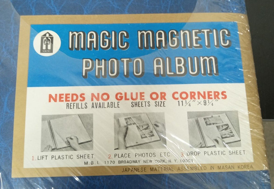Photo Albums Sentry Magic Magnetic 1960s Sealed Vintage Collectible Nostalgic