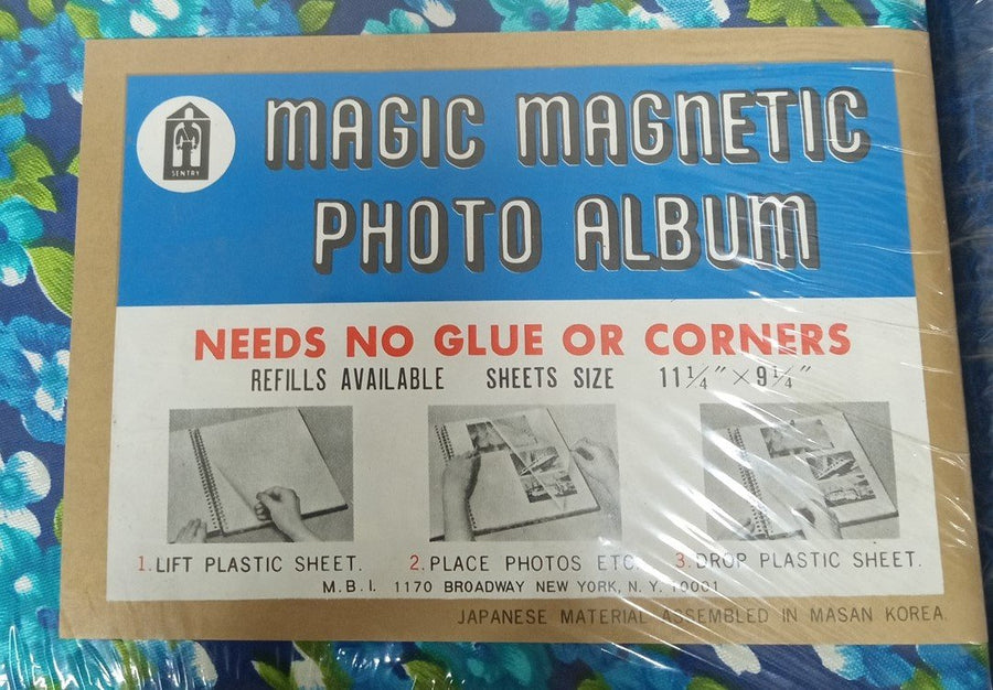 Photo Albums Sentry Magic Magnetic 1960s Sealed Vintage Collectible Nostalgic