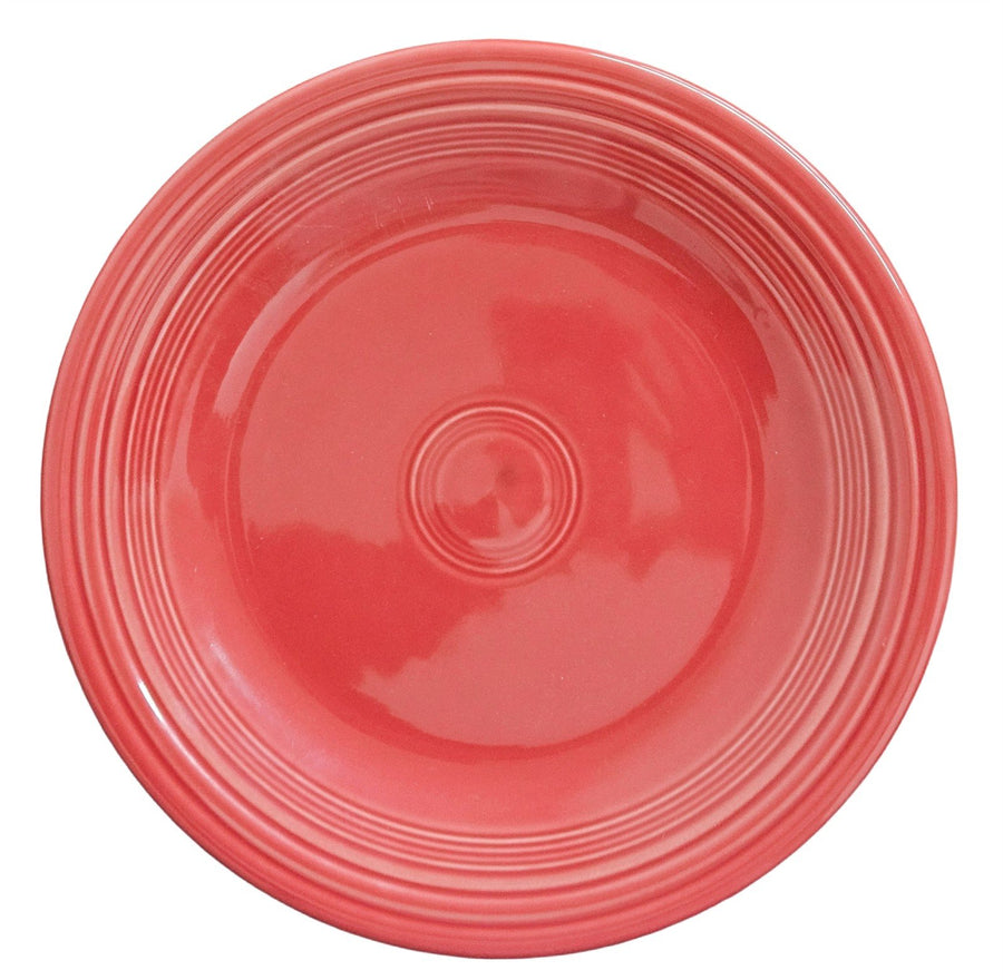 Fiesta - Scarlet Red Dinner Plate Homer Laughlin Ceramic Dish Kitchenware Dining