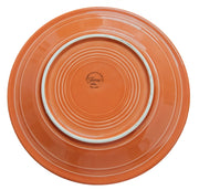 Fiesta - Poppy Orange Dinner Plate Homer Laughlin Ceramic Dish Kitchenware HLC