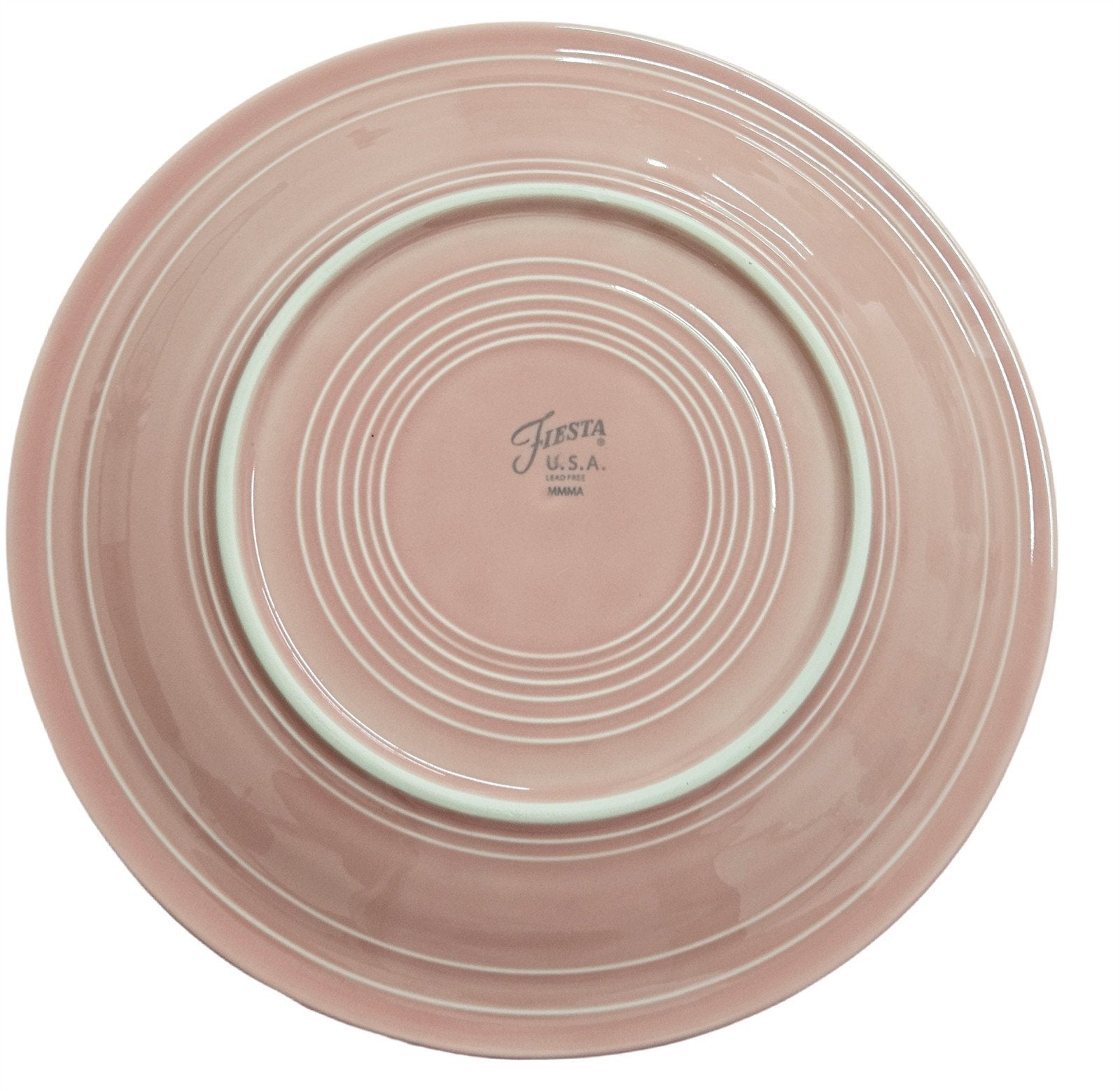 Fiesta - Peony Pink Dinner Plate Homer Laughlin Ceramic Dish Kitchenware Dining