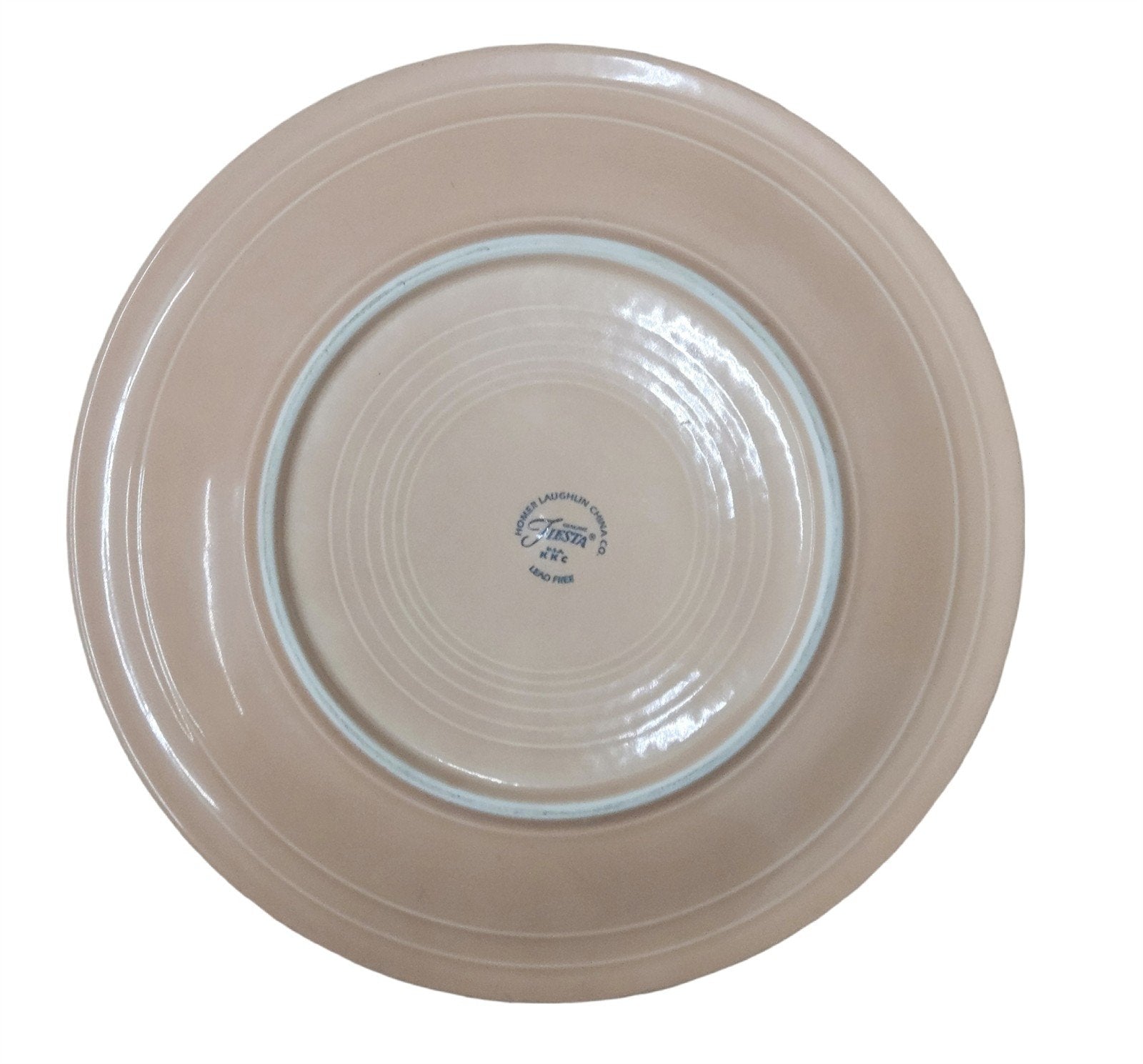 Fiesta - Apricot Dinner Plate Homer Laughlin Ceramic Dish Kitchenware Dining