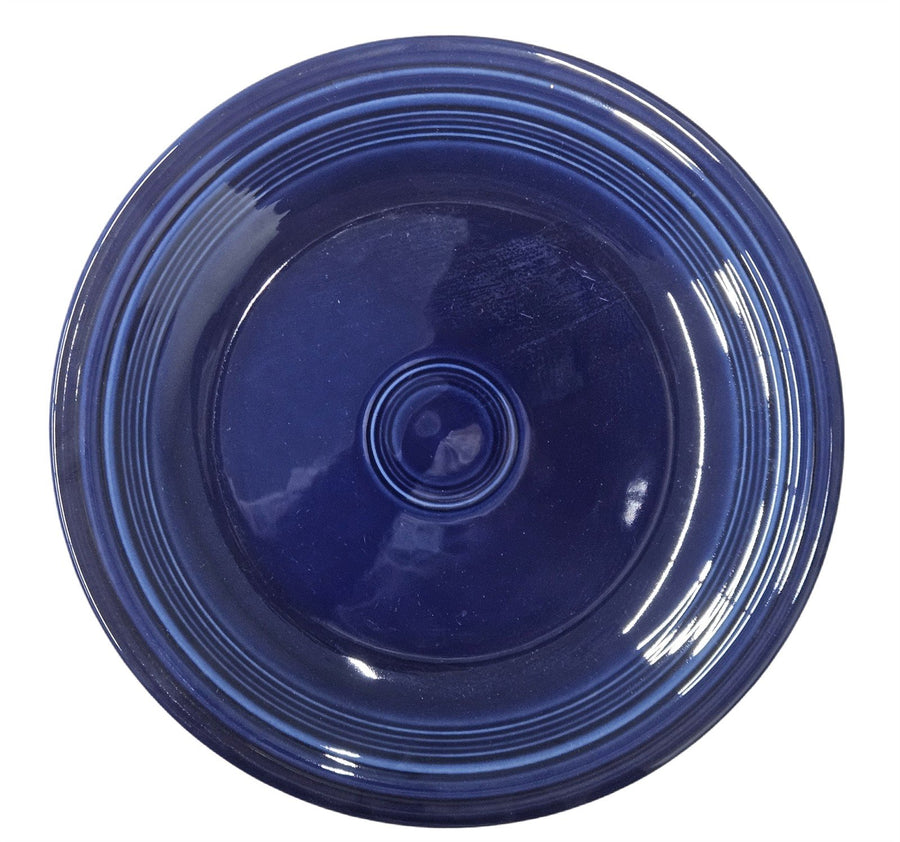 Fiesta - Cobalt Blue Dinner Plate Homer Laughlin Ceramic Dish Kitchenware Dining