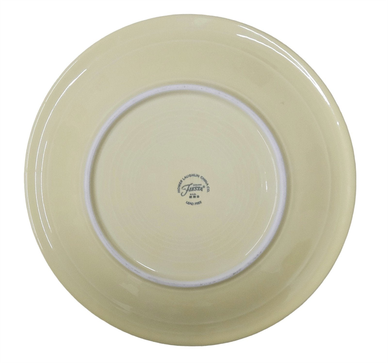 Fiesta - Yellow Dinner Plate Homer Laughlin Ceramic Dish Kitchenware