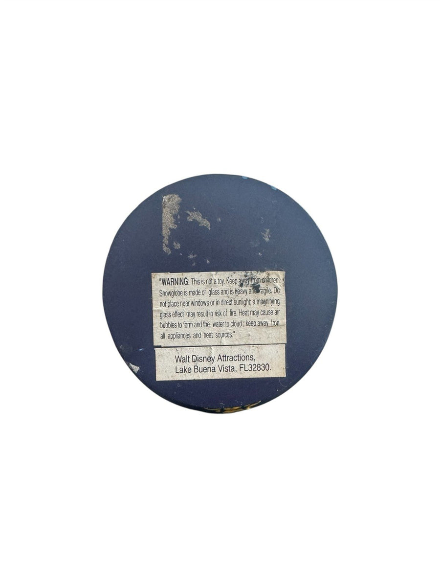 Disney Mickey Minnie Vintage Snow Globe Inaugural 1998 Cruise Lines Magic